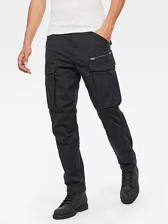 G-STAR RAW | Produktname: Pantalones cargo Rovic Tapered Fit | schwarz